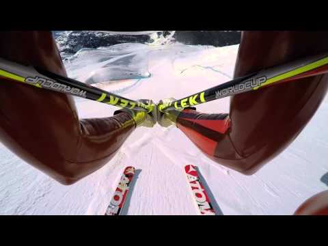 What does Speed skiing feel like on board Jan Farrell - GoPro footage