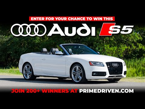 Prime Driven's Audi S5 Bonus Labor Day Weekend Giveaway!