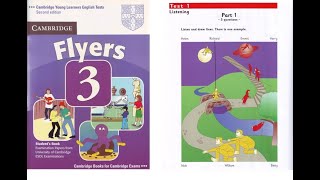Flyers 3 - Test 1 (with answer keys) Có kèm đáp án cuối mỗi phần