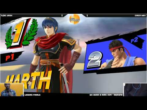 WBB #34 | Circa 6WX (Sonic, Ryu) vs TL|BC Vash (Marth) - Losers Finals - Smash For Wii U