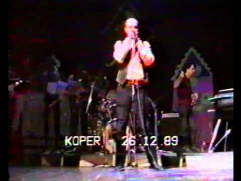 Koncert Hišni Band - Gledališče Koper 1989