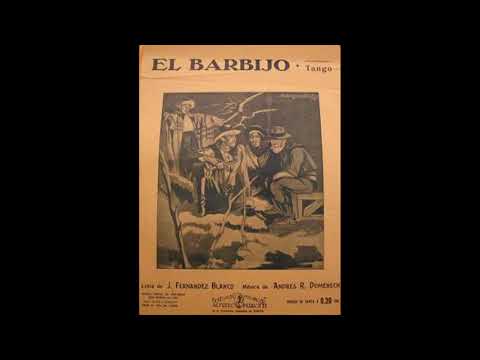 El barbijo - Orq. Osvaldo Fresedo canta Genaro Veiga (Grab. Mayo 1930)