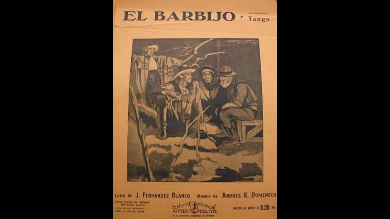 El barbijo - Orq. Osvaldo Fresedo canta Genaro Veiga (Grab. Mayo 1930)