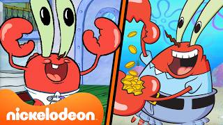 Mr. Krabs Through the Years 🦀 | SpongeBob, Kamp Koral & The Patrick Star Show | Nicktoons