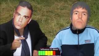 Robbie Williams vs Liam Gallagher - A Close Encounter