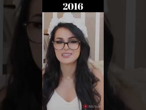 Evolution of Sssniperwolf #short