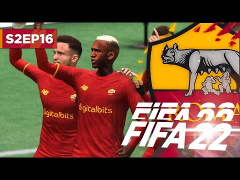 FINISHING THE LEAGUE! | FIFA 22 ROMA CAREER MODE S2E16