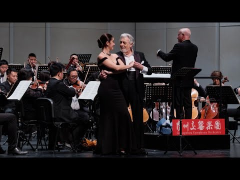 Placido Domingo sings "la morena de mi copla", Guangzhou 2025