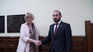 Meeting of Foreign Minister of Armenia Ararat Mirzoyan with Secretary General of the OSCE Helga Schmid