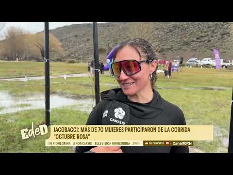 Jacobacci: más de 70 mujeres participaron de la corrida "Octubre Rosa"