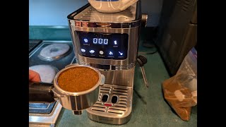 Tips for the first time you use this neat esspresso machine - SHARDOR Blade Coffee Grinder with Espr