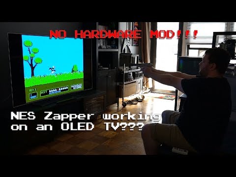 NES Light Gun on an OLED TV???