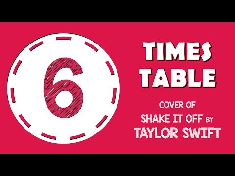 6 Times Table Song (Cover of Shake It Off by Taylor Swift!)