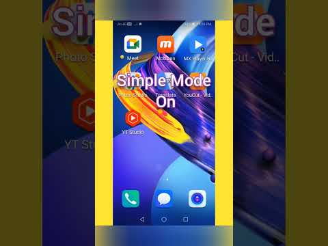 Honor 9 Lite Phone Simple Mode On/Off Setting on (popular setting on) #rajuhelp24