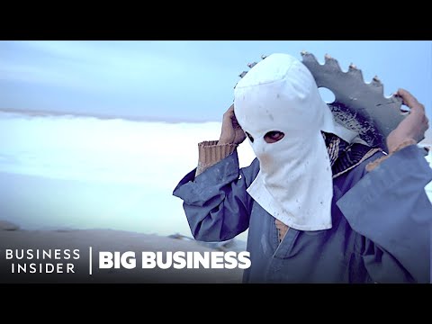 Why Miners Risk Their Lives To Harvest Limestone