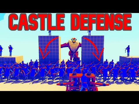 TABS - CASTLE DEFENSE WITH NEW MAPS !!  - totally accurate battle simulator