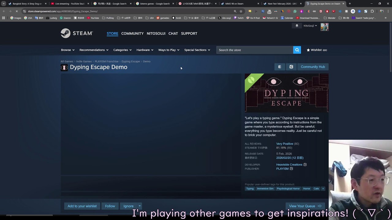 Nito Livestream from Fukuoka, Japan! ヽ(•̀ω•́ )ゝ✧ [Nito Souji - Pull Stay]