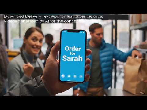Delivery Text - Fast Orders!