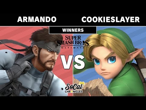 Smash Ultimate Tournament - Armando (Snake) Vs. cookieslayer (Young Link) Singles Pools