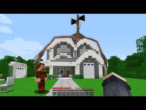 SİREN KAFA EVİME SALDIRIYOR! 🏠 - Minecraft
