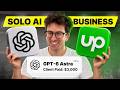 Take Upwork jobs, let AI do them (Astra etc). It's absurd.