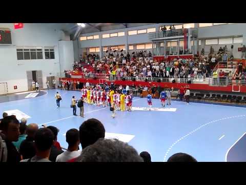 RK Vojvodina - RK Crvena Zvezda 04.06.2014. - Poslednja 2 min i proslava pobede