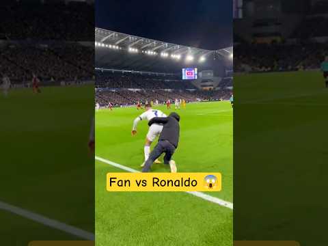 Fan tried to attack ronaldo 🐐☠️