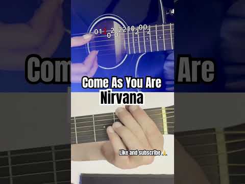 Nirvana - Come As You Are guitar tutorial