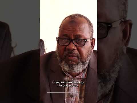 Sudanese refugee returning home ’to make buildings for our country’ | AJ #shorts