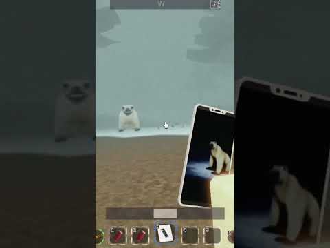 Using Iphone On Bear #medved #roblox