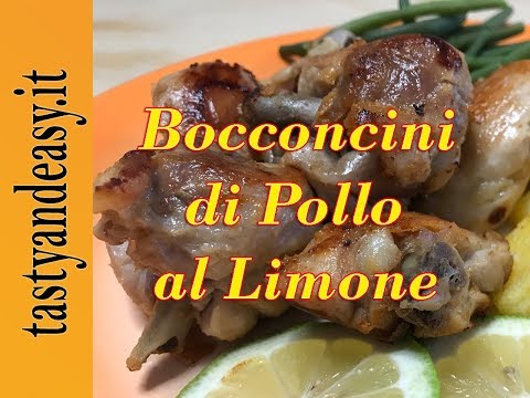 Bocconcini di Pollo al Limone Buonissimi