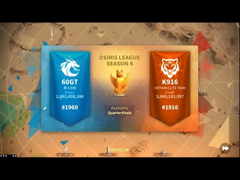 RoK. Osiris League s4. Top 8. 60GT vs. K916.