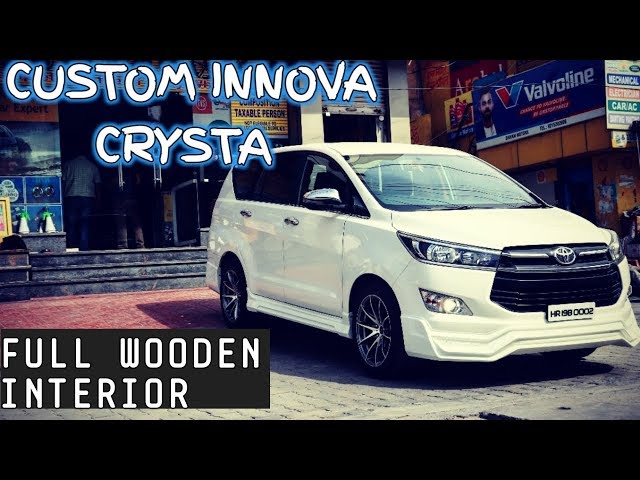 Innova crysta online modified alloy wheels