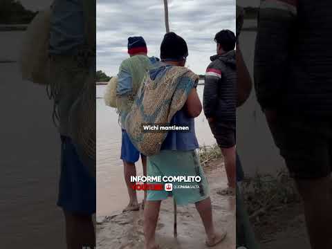 EXTREMO: Pesca ancestral en el Río Pilcomayo con la técnica del "trechar" 🎣🌊 | #QUEPASASSALTA