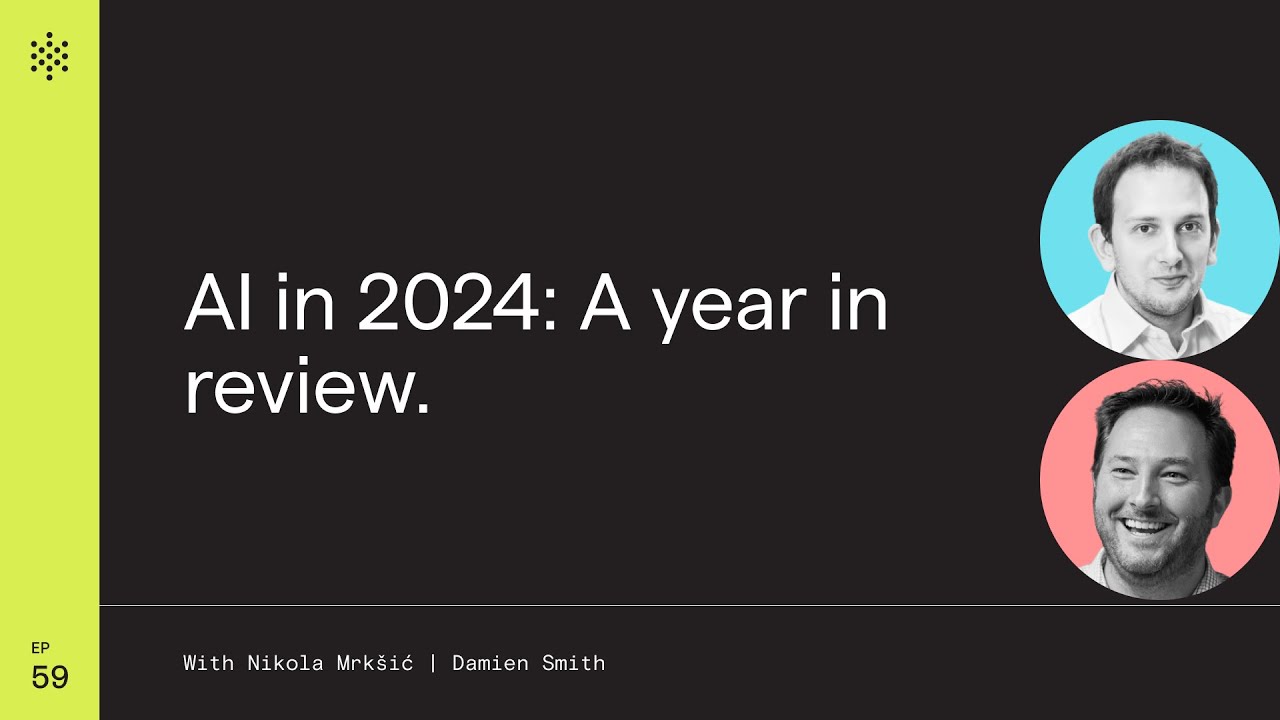 AI in 2024 - A year in review