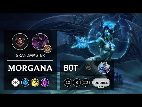 Morgana Bot vs Ashe - KR Grandmaster Patch 9.23