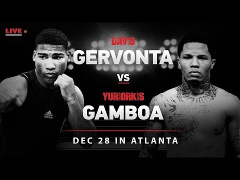 GERVONTA DAVIS VS YURIORKIS GAMBOA FULL FIGHT COMMENTARY: No Fight Footage