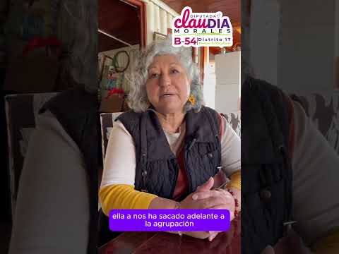 Gracias, querida Raquel, de la Agrupación Femenina Domo Re Antu de #Romeral, por tus palabras