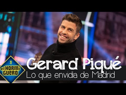 ¿Por qué envidia Madrid? Gerard Piqué cuenta qué le falta a Barcelona - El Hormiguero