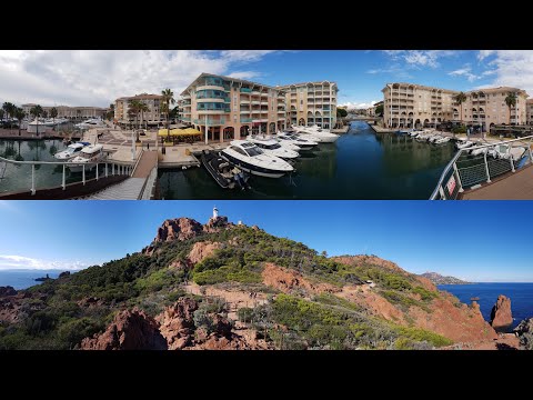 Fréjus and Saint Raphaël + Monaco Aquarium : Coastal walks and discovery of the surroundings.