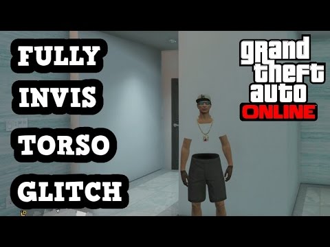 GTA 5 - *New* FULLY "Invisible Torso Glitch" No V.I.P, No Yacht After Patch 1.35! (GTA 5 Glitches)