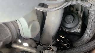 GM Chevy ECOtec oil pressure sensor removal without pulling starter