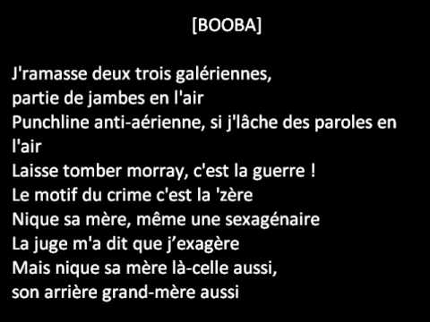 Booba ft Kaaris Kalash Lyrics