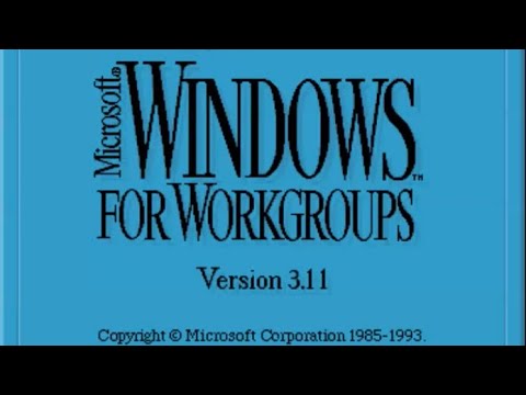 Windows 3.11?!! virtual machine using PCEM 80386 PC 40 MHz 8MB RAM