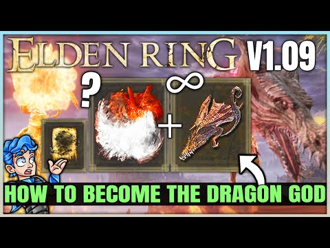 New 1.09 Darkness Dragon is Actually INSANE - This BIG Buff = HUGE Damage - Best Elden Ring Build!