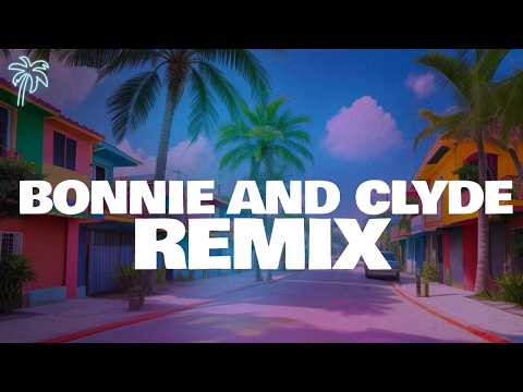 izaak, luar la l, omar courtz - BONNIE AND CLYDE REMIX (letra)