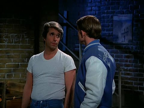 Happy Days - "Richie Persuades Fonzie to Leave a Gang, the Falcons" - The Fonz