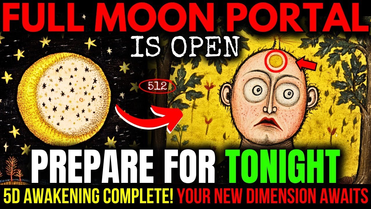 512 Full Moon Portal is Open! 8 Things You NEED to Know! 12 MAY 2025