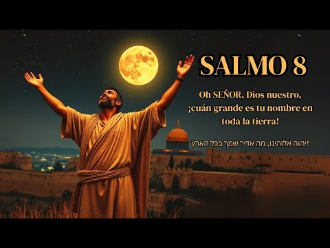 🕎 Escucha el Salmo 8 como lo cantaba el Rey David | Música hebrea antigua