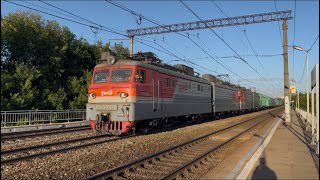 ВЛ10у-087/467 с хопперным составом #рекомендации #рязань